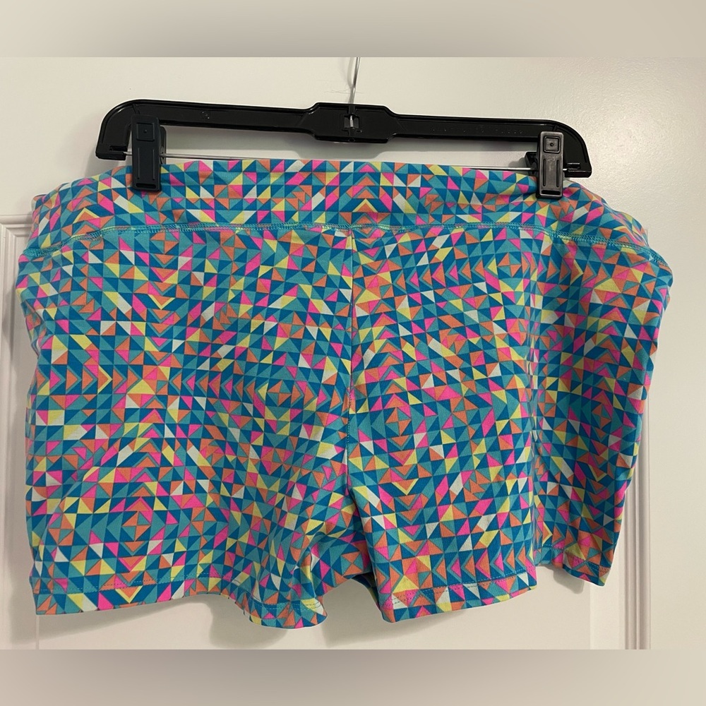 Xhilaration Multicolor Geometric Sleep/Athletic Shorts